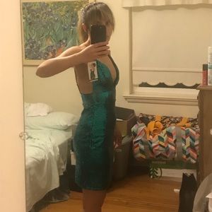 💰Price Firm💰Yandy green sequin cocktail dress